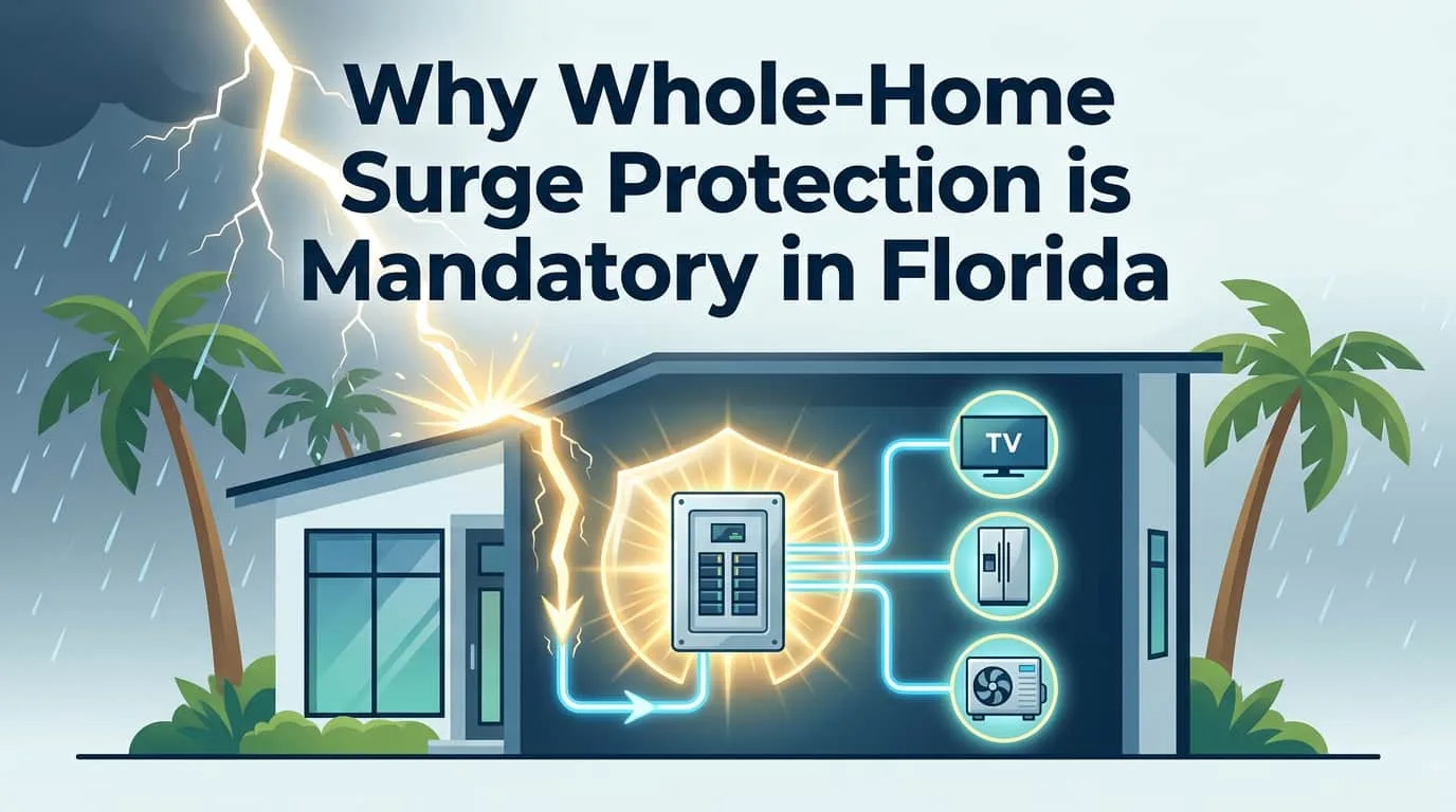 Whole-Home Surge Protection in Florida: What Apopka Homeowners Need to Know