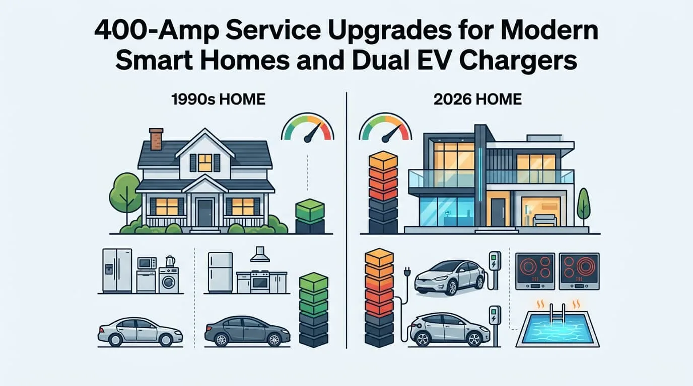 Why Florida Smart Homes Need a 400-Amp Service Upgrade